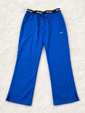 Grey’s Anatomy by Barco Women’s Active Scrub Pants Royal Blue Size Large L